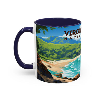 Virgin Islands National Park Mug | Accent Coffee Mug (11, 15oz)