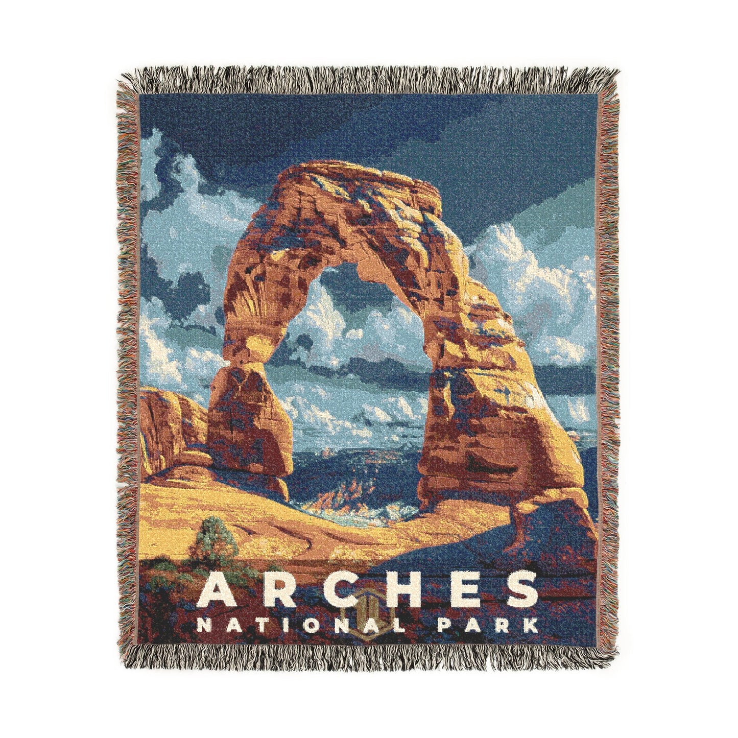 Arches National Park Woven Blanket | S13