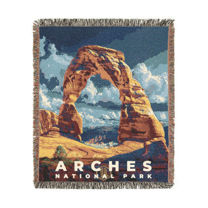 Arches National Park Woven Blanket | S13