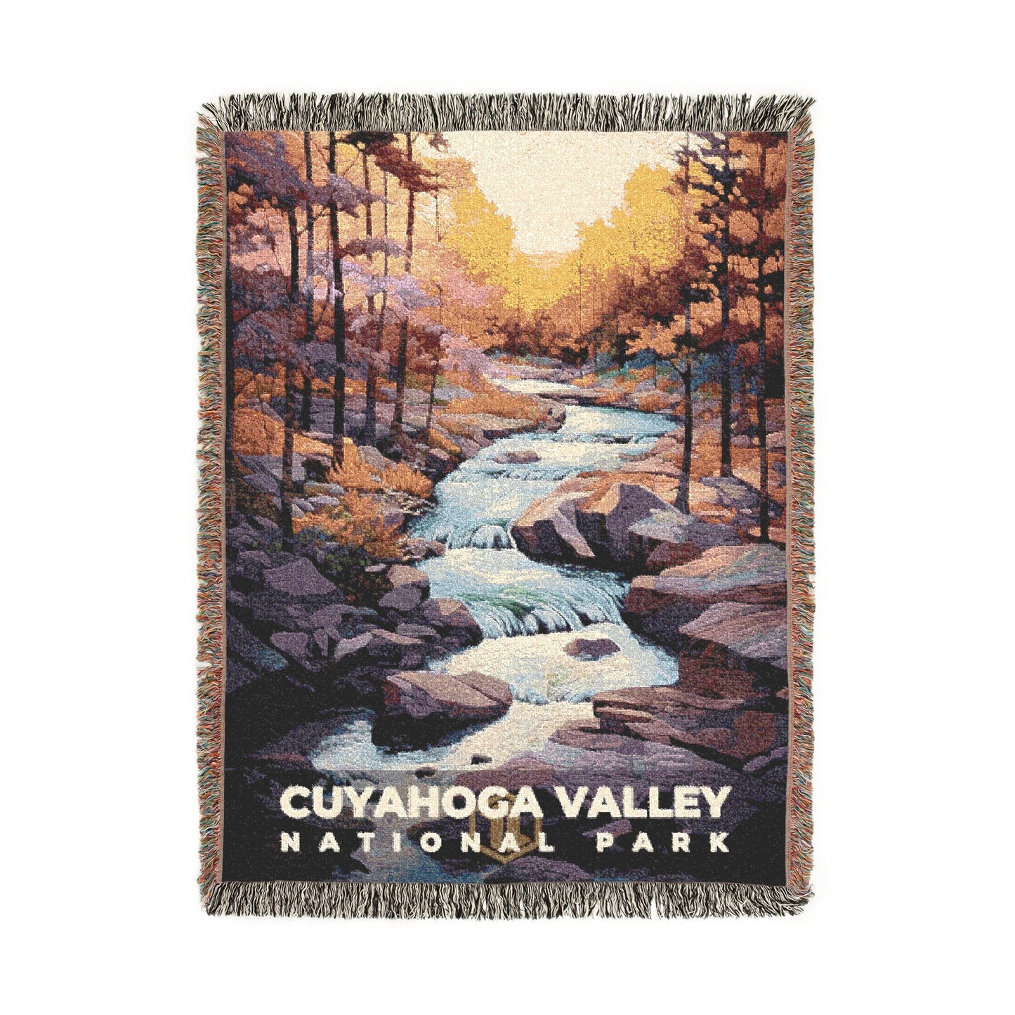Cuyahoga Valley National Park Woven Blanket | S09