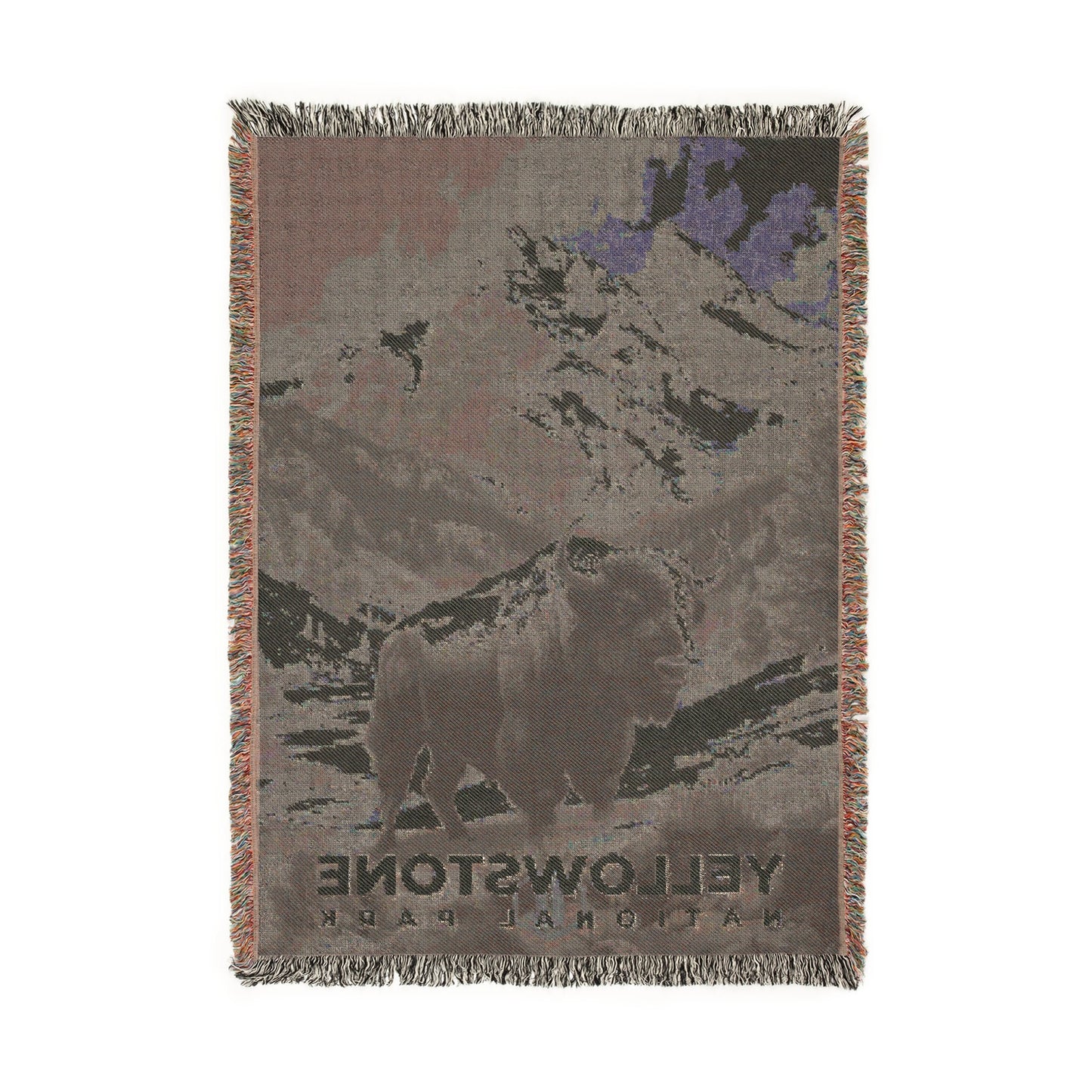 Yellowstone National Park Woven Blanket | S15