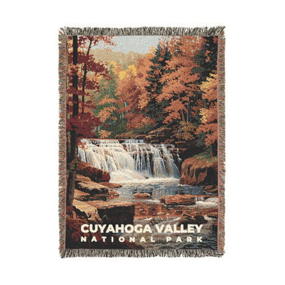 Cuyahoga Valley National Park Woven Blanket | S11