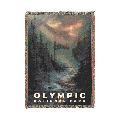 Olympic National Park Woven Blanket | S12