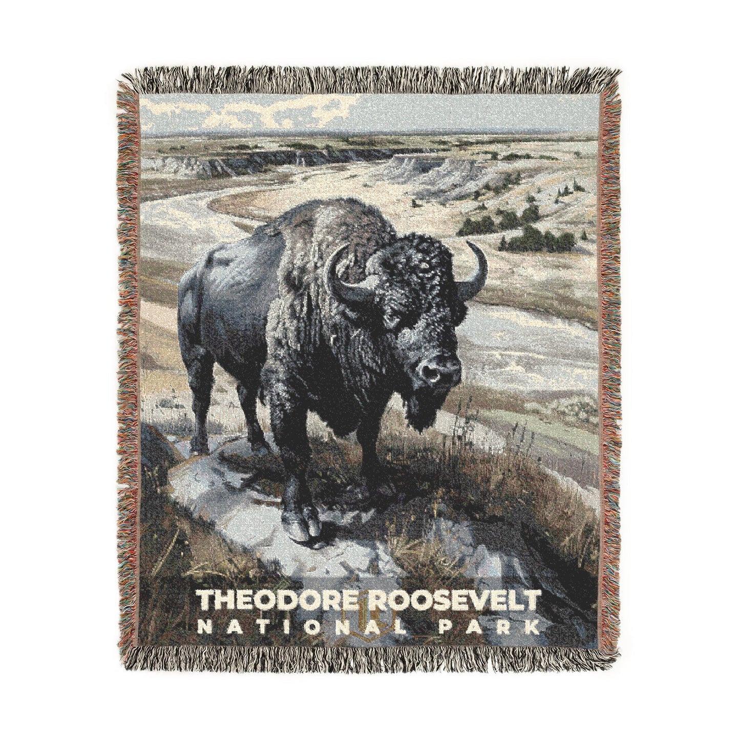 Theodore Roosevelt National Park Woven Blanket | S17