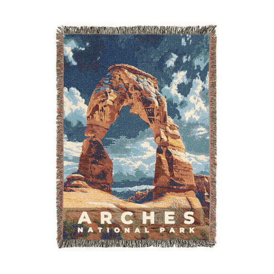 Arches National Park Woven Blanket | S18