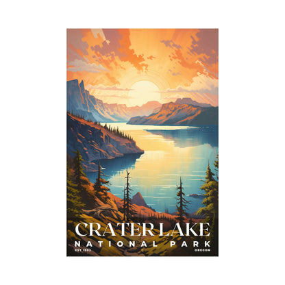 Crater Lake National Park Poster | S06