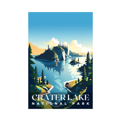 Crater Lake National Park Poster | S01