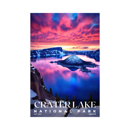 Crater Lake National Park Poster | S10