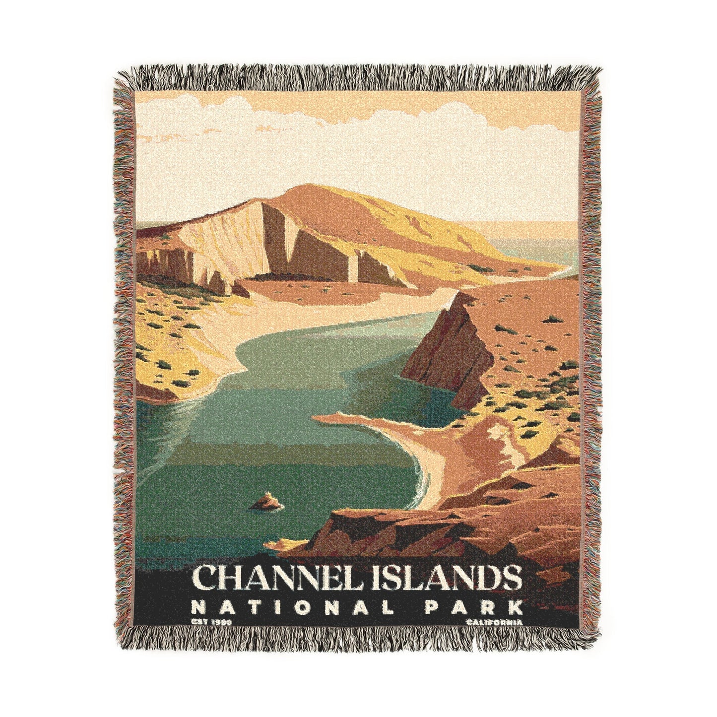 Channel Islands National Park Woven Blanket | S03