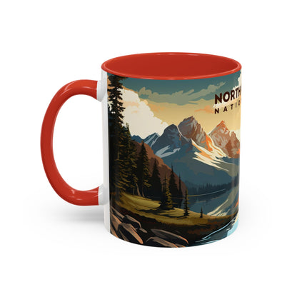 North Cascades National Park Mug | Accent Coffee Mug (11, 15oz)