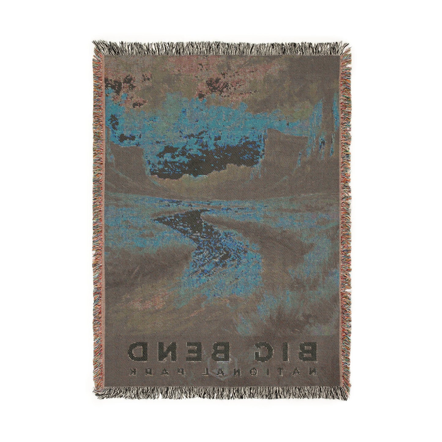 Big Bend National Park Woven Blanket | S14
