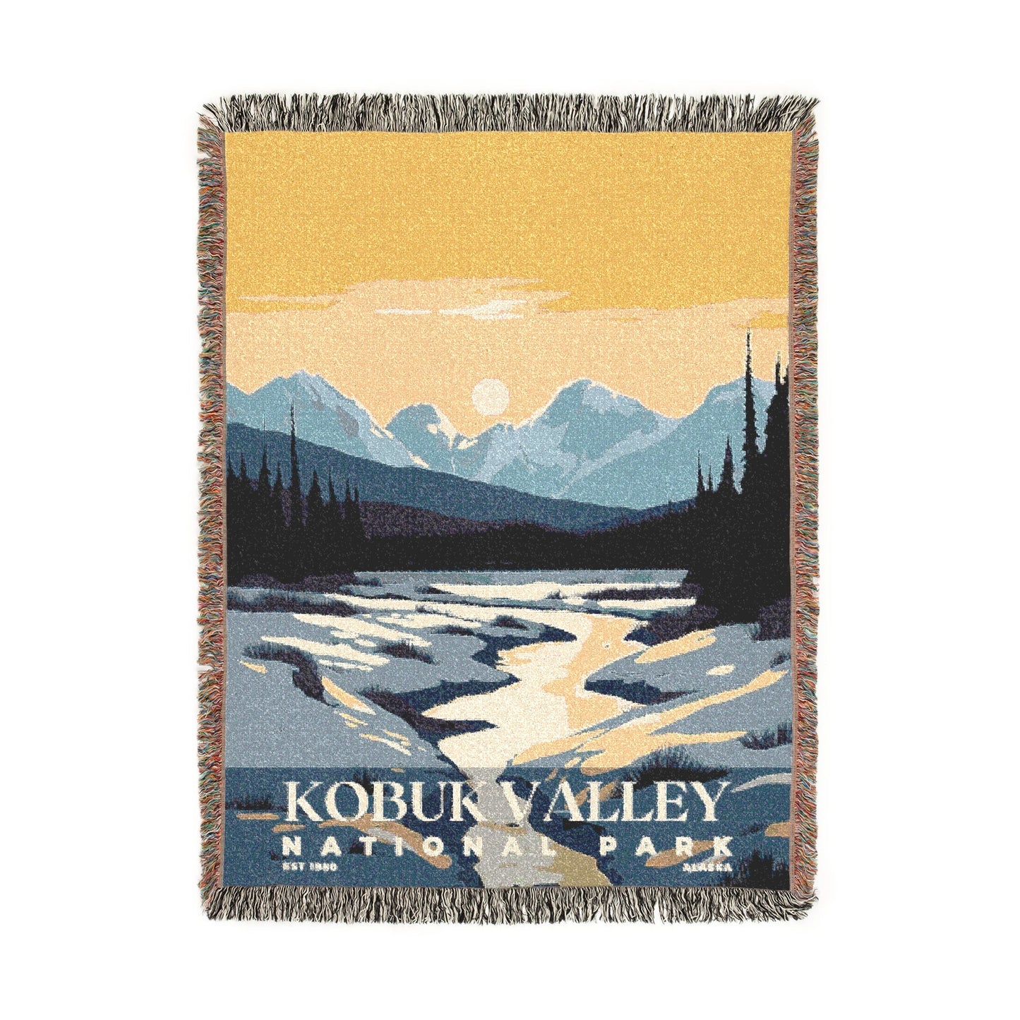 Kobuk Valley National Park Woven Blanket | S03
