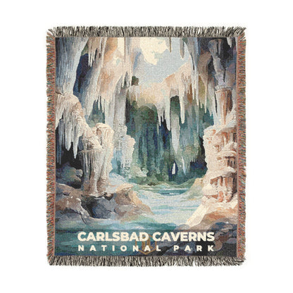 Carlsbad Caverns National Park Woven Blanket | S08