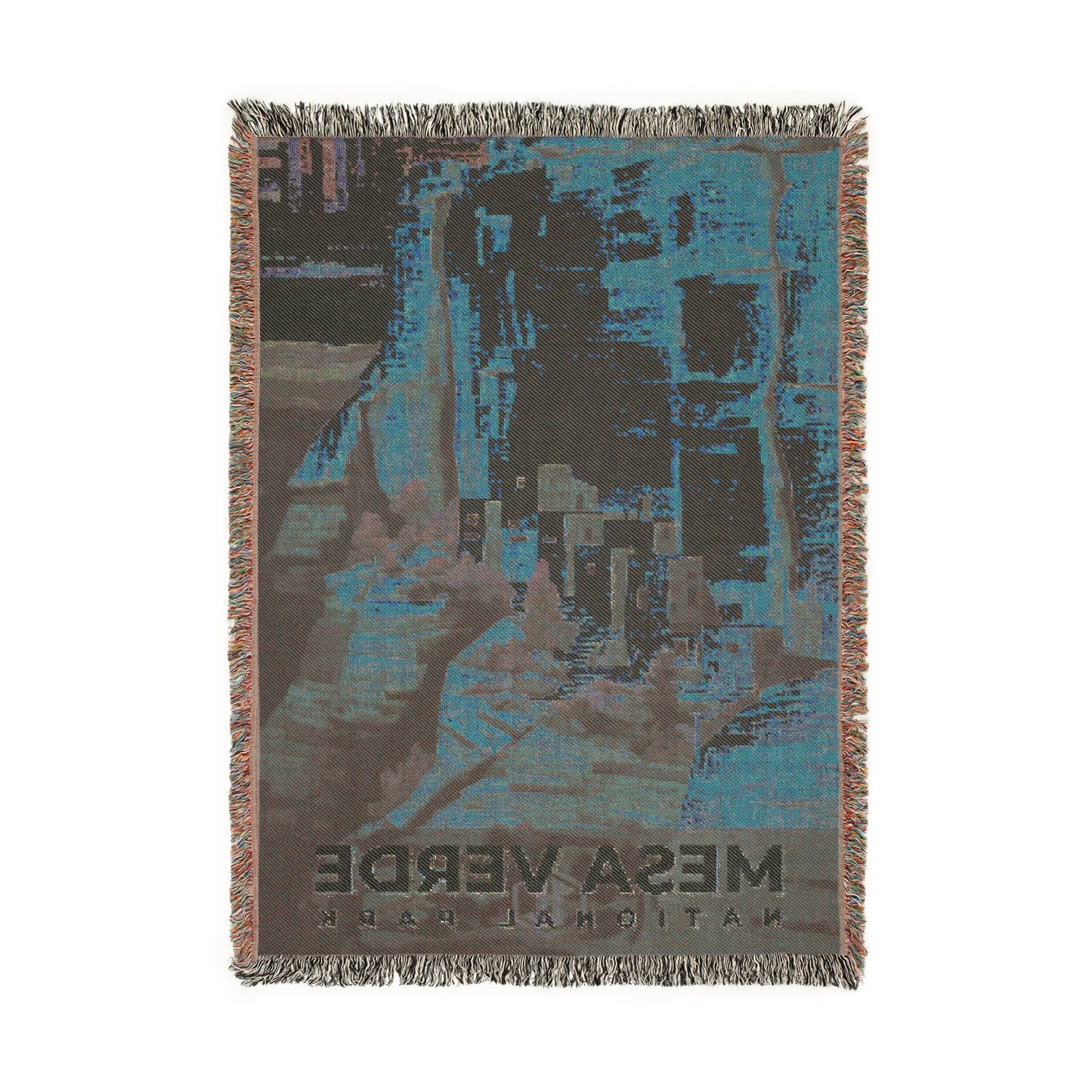 Mesa Verde National Park Woven Blanket | S09