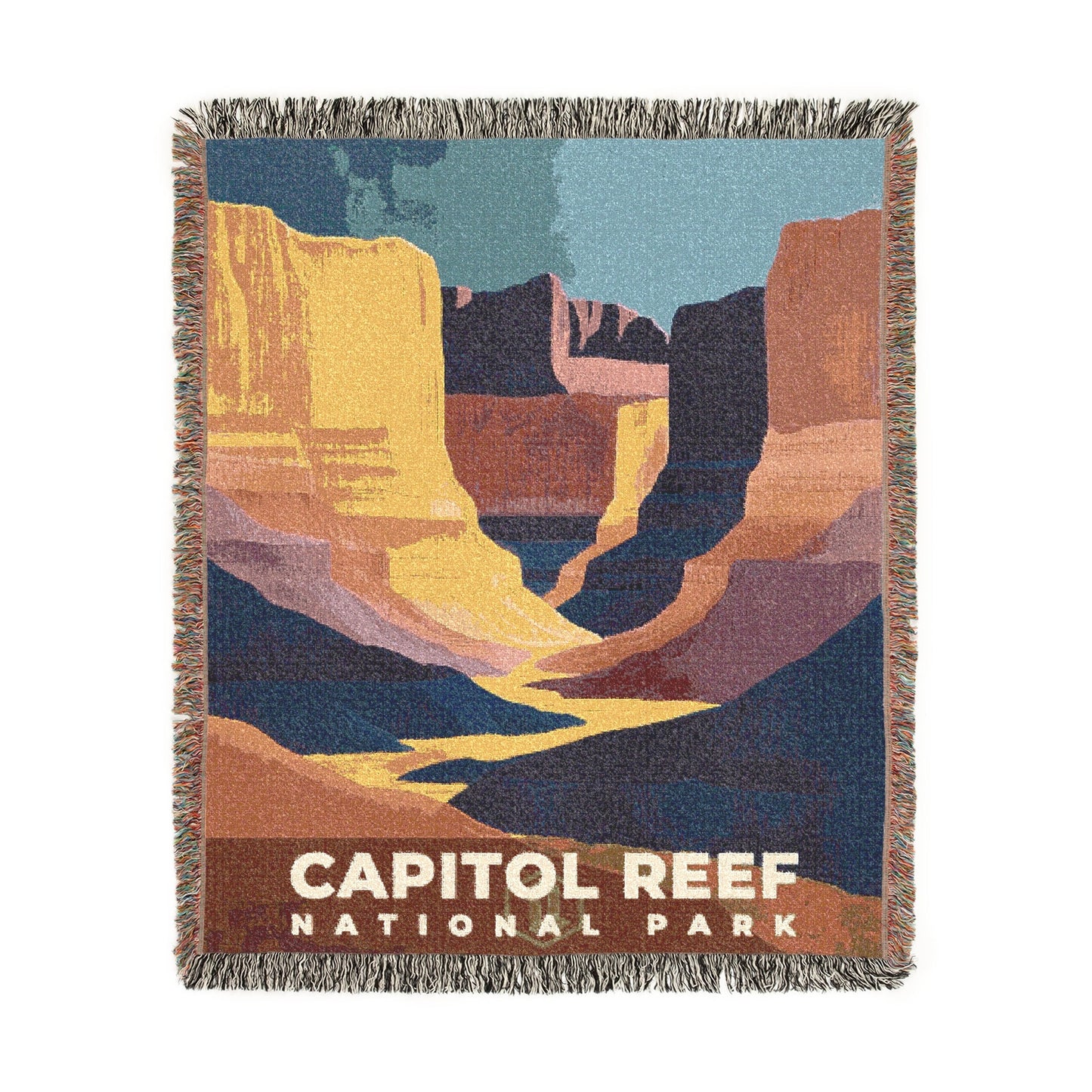 Capitol Reef National Park Woven Blanket | S20