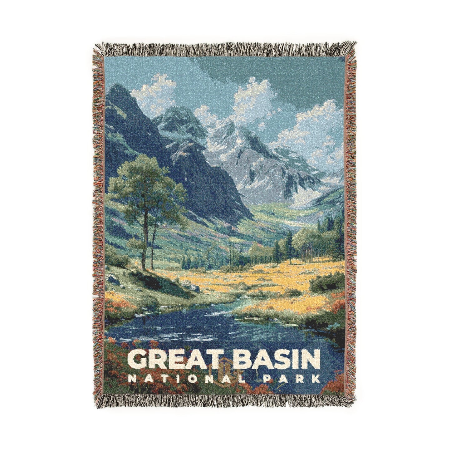 Great Basin National Park Woven Blanket | S13