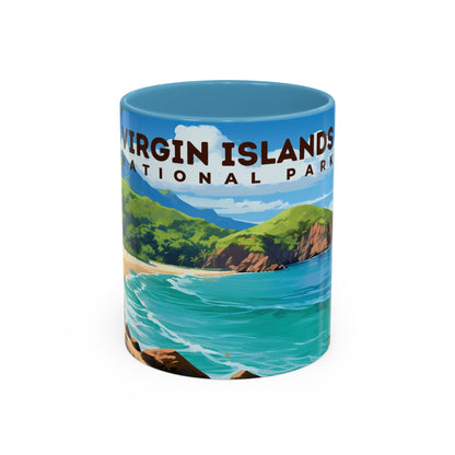 Virgin Islands National Park Mug | Accent Coffee Mug (11, 15oz)