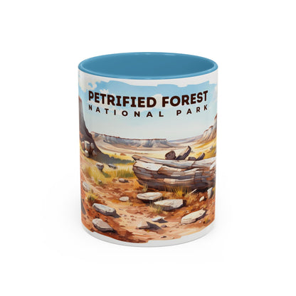 Petrified Forest National Park Mug | Accent Coffee Mug (11, 15oz)