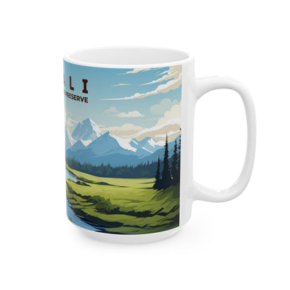 Denali National Park Mug | White Ceramic Mug (11oz, 15oz)