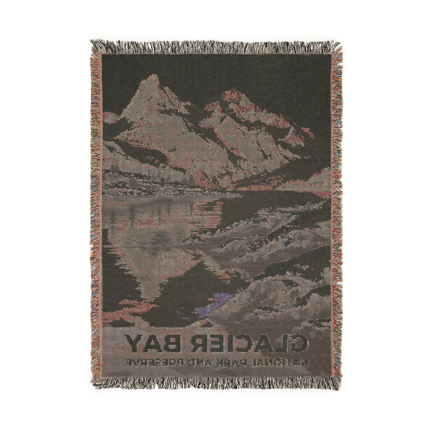 Glacier Bay National Park Woven Blanket | S17
