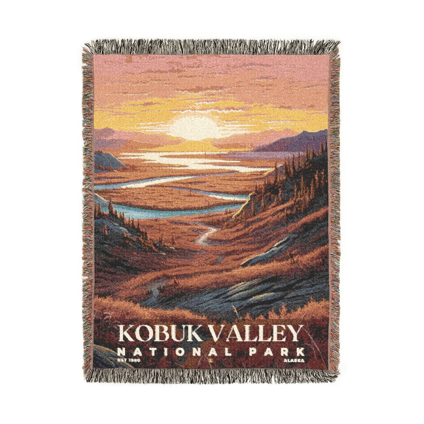 Kobuk Valley National Park Woven Blanket | S02