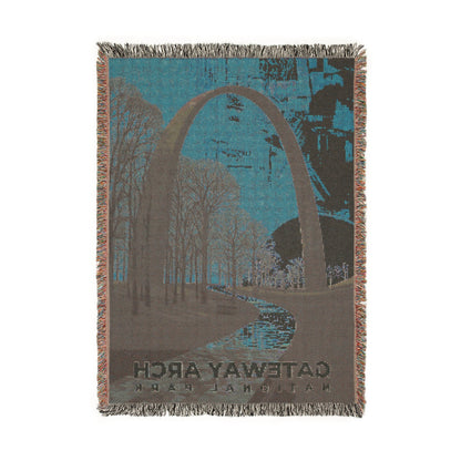 Gateway Arch National Park Woven Blanket | S19