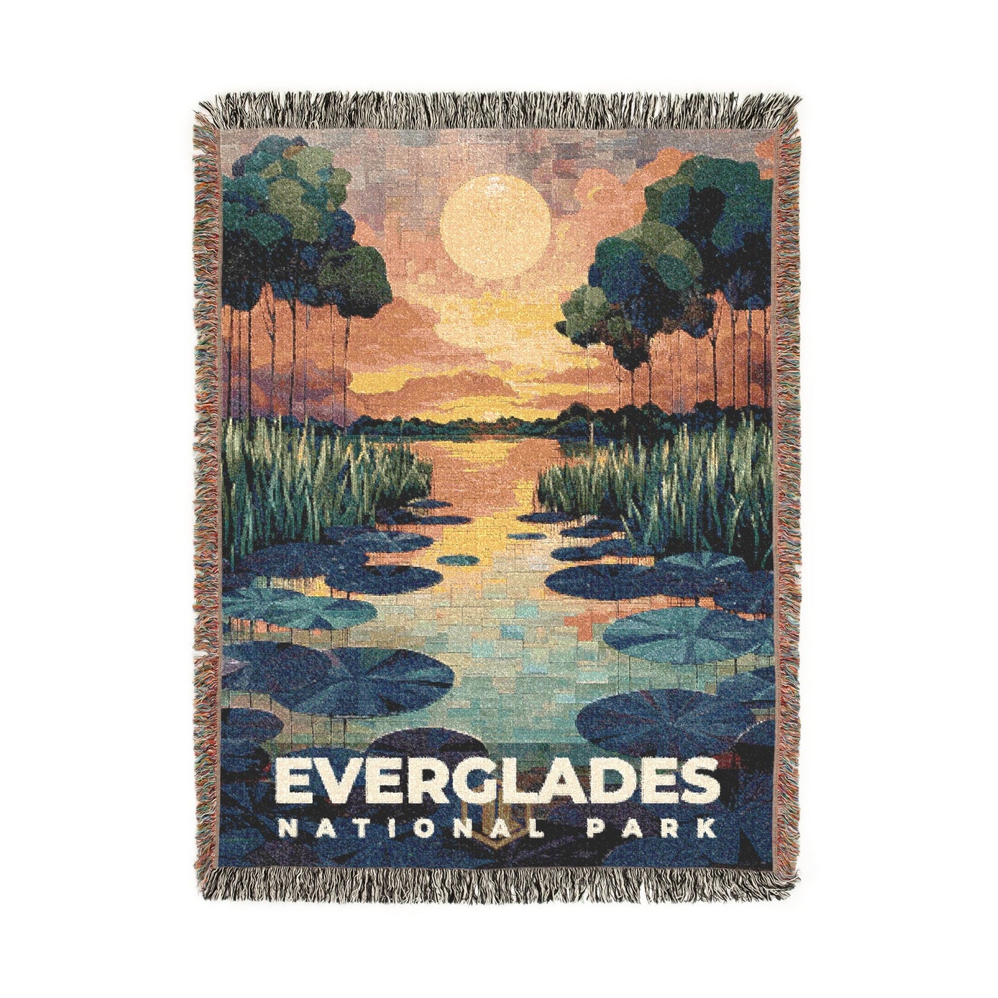 Everglades National Park Woven Blanket | S20