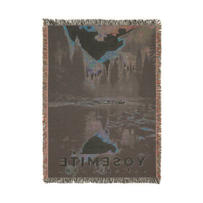 Yosemite National Park Woven Blanket | S10