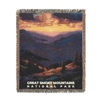 Great Smoky Mountains National Park Woven Blanket | S13