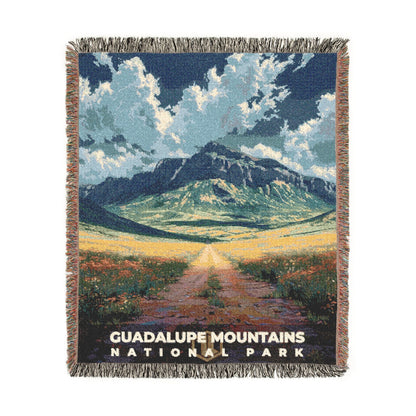 Guadalupe Mountains National Park Woven Blanket | S13
