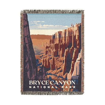 Bryce Canyon National Park Woven Blanket | S01