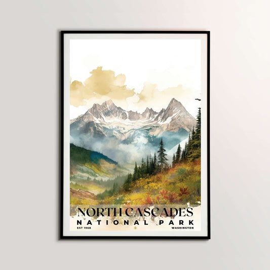 North Cascades National Park Poster | S04