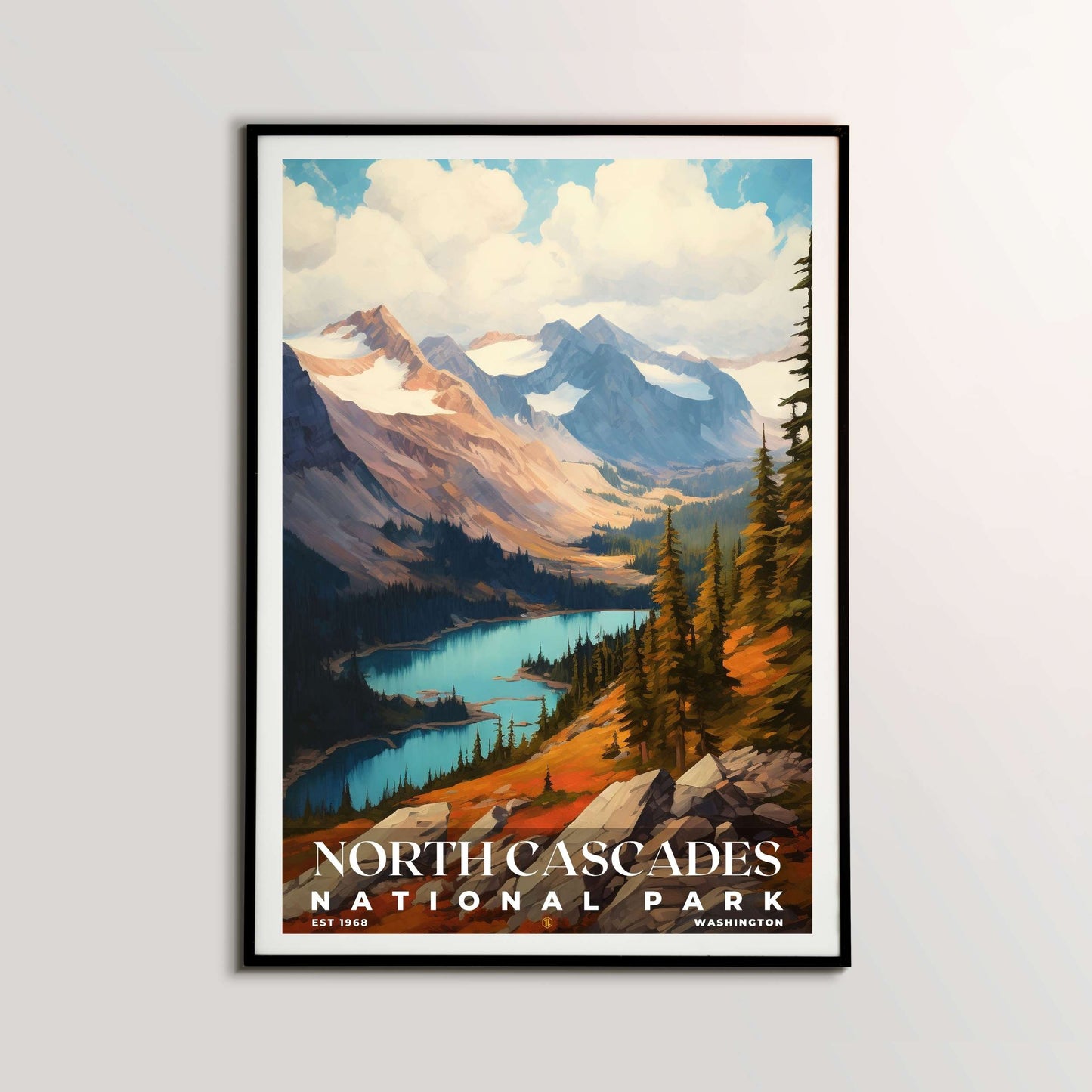 North Cascades National Park Poster | S06