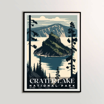 Crater Lake National Park Poster | S03