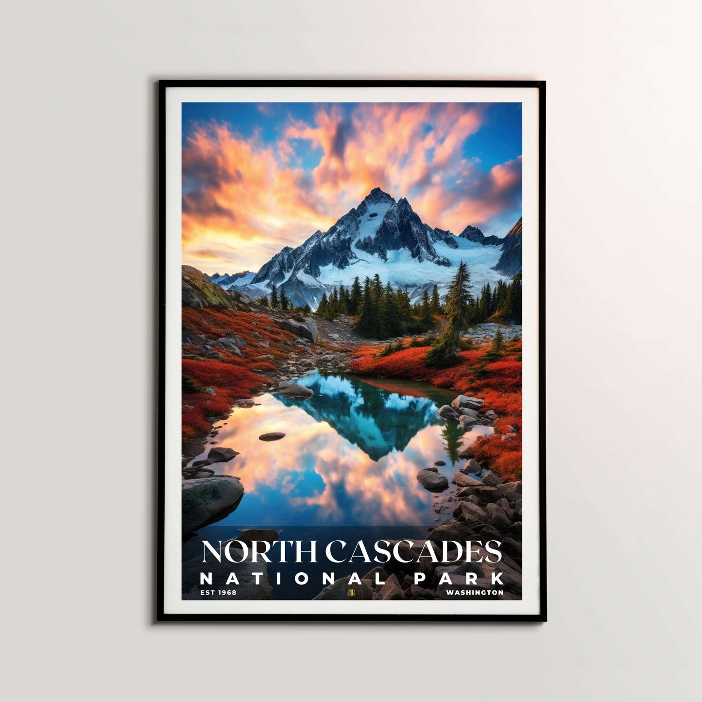 North Cascades National Park Poster | S10