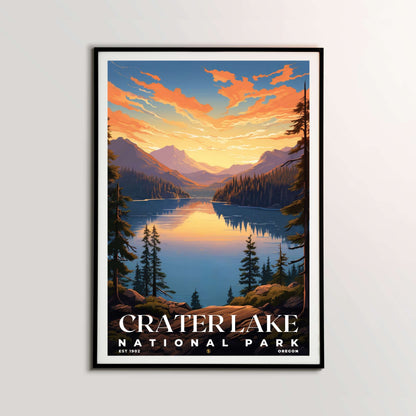 Crater Lake National Park Poster | S07