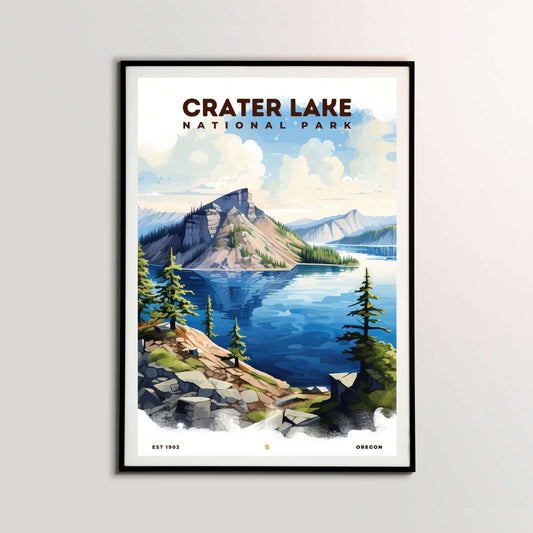 Crater Lake National Park Poster | S08