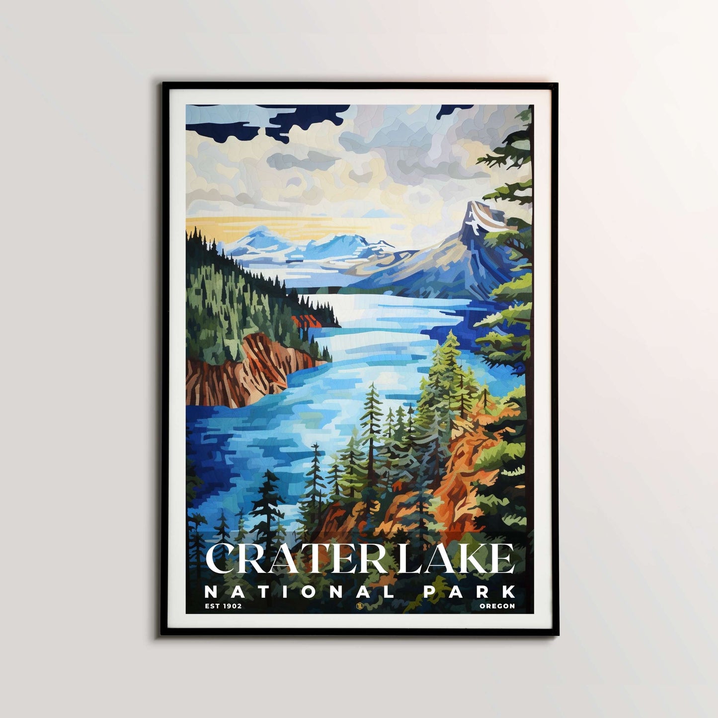 Crater Lake National Park Poster | S09