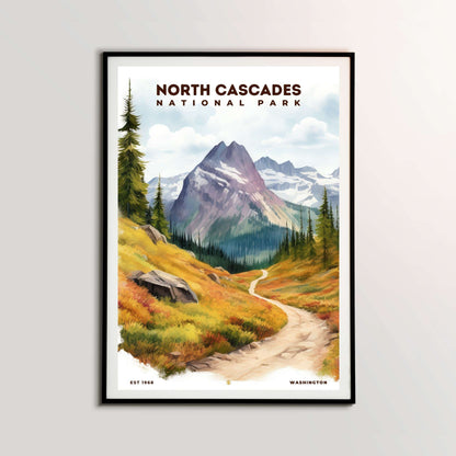 North Cascades National Park Poster | S08