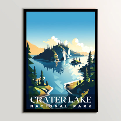 Crater Lake National Park Poster | S01