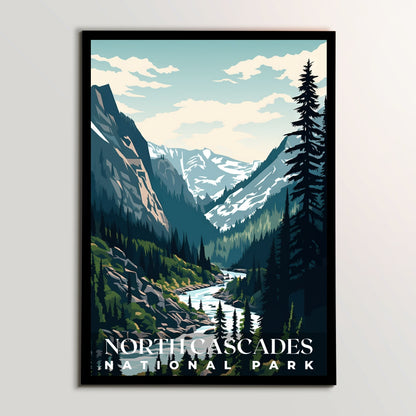 North Cascades National Park Poster | S01