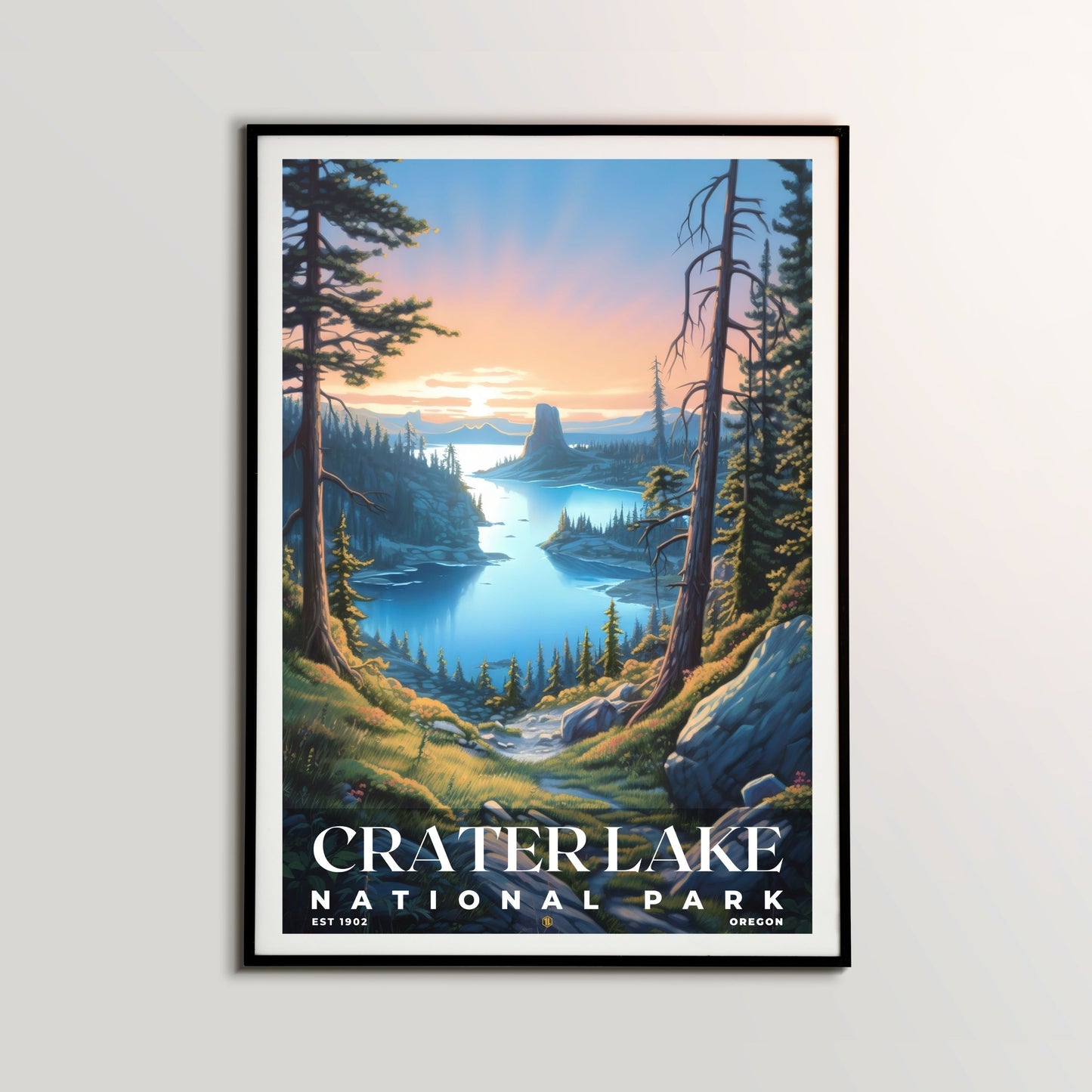 Crater Lake National Park Poster | S02