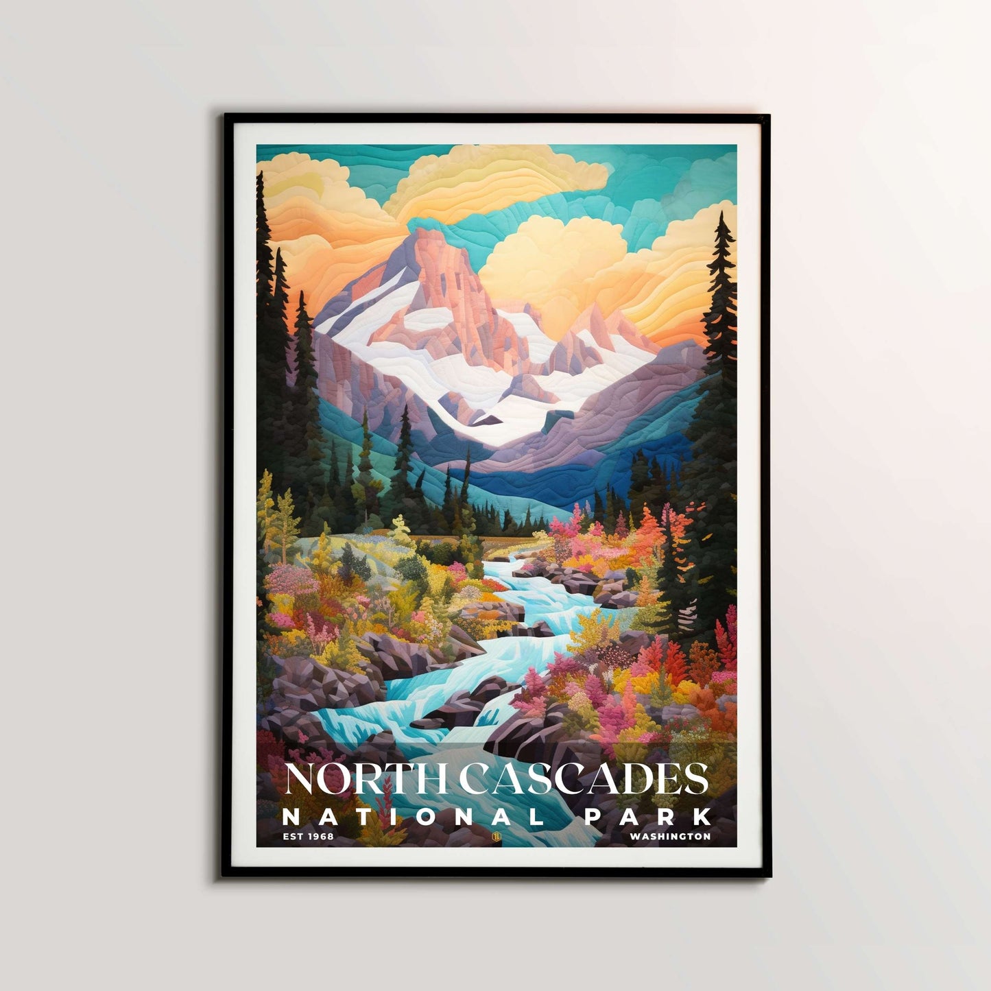 North Cascades National Park Poster | S09