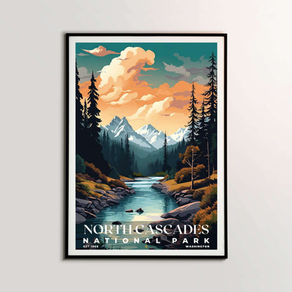 North Cascades National Park Poster | S05