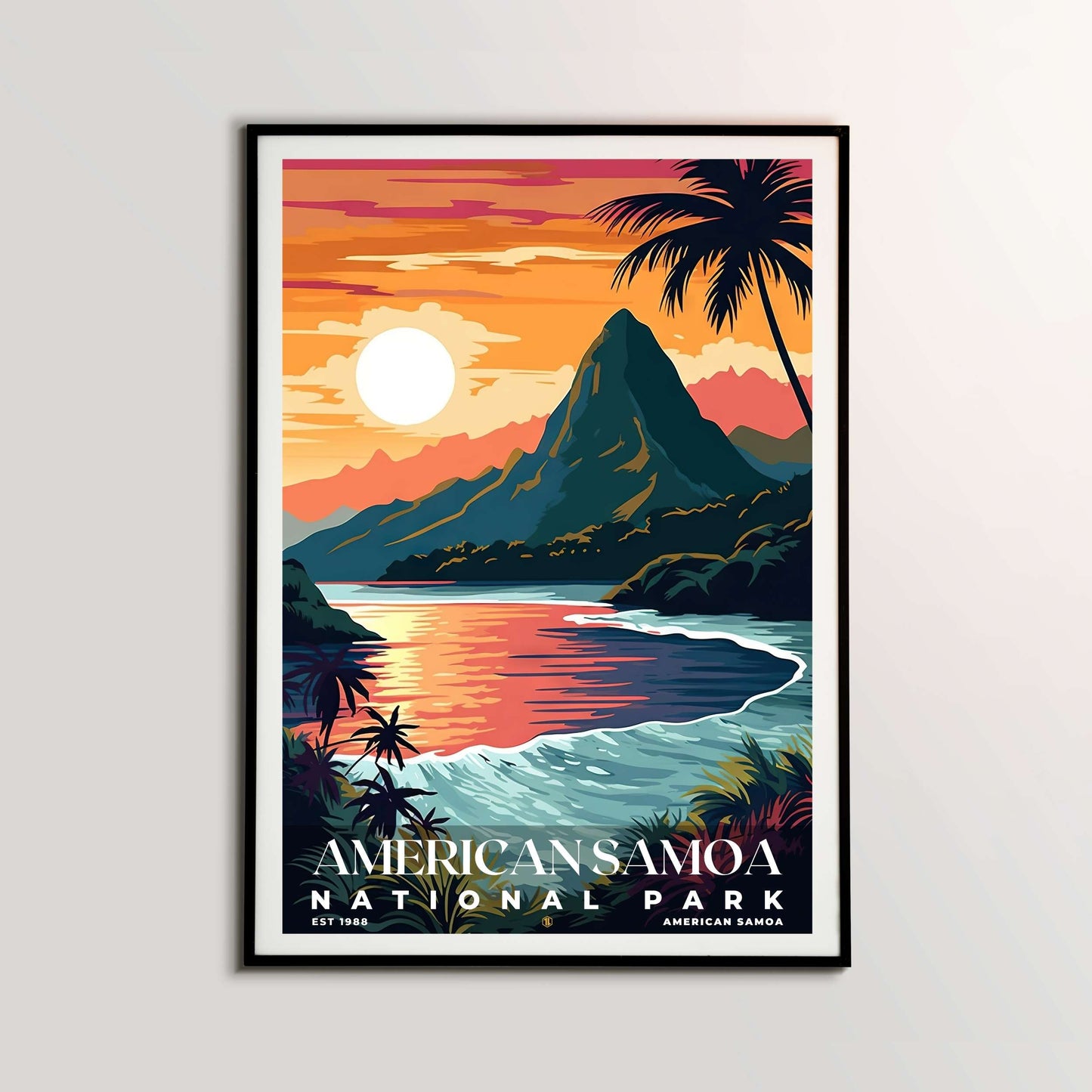 American Samoa National Park Poster | S05