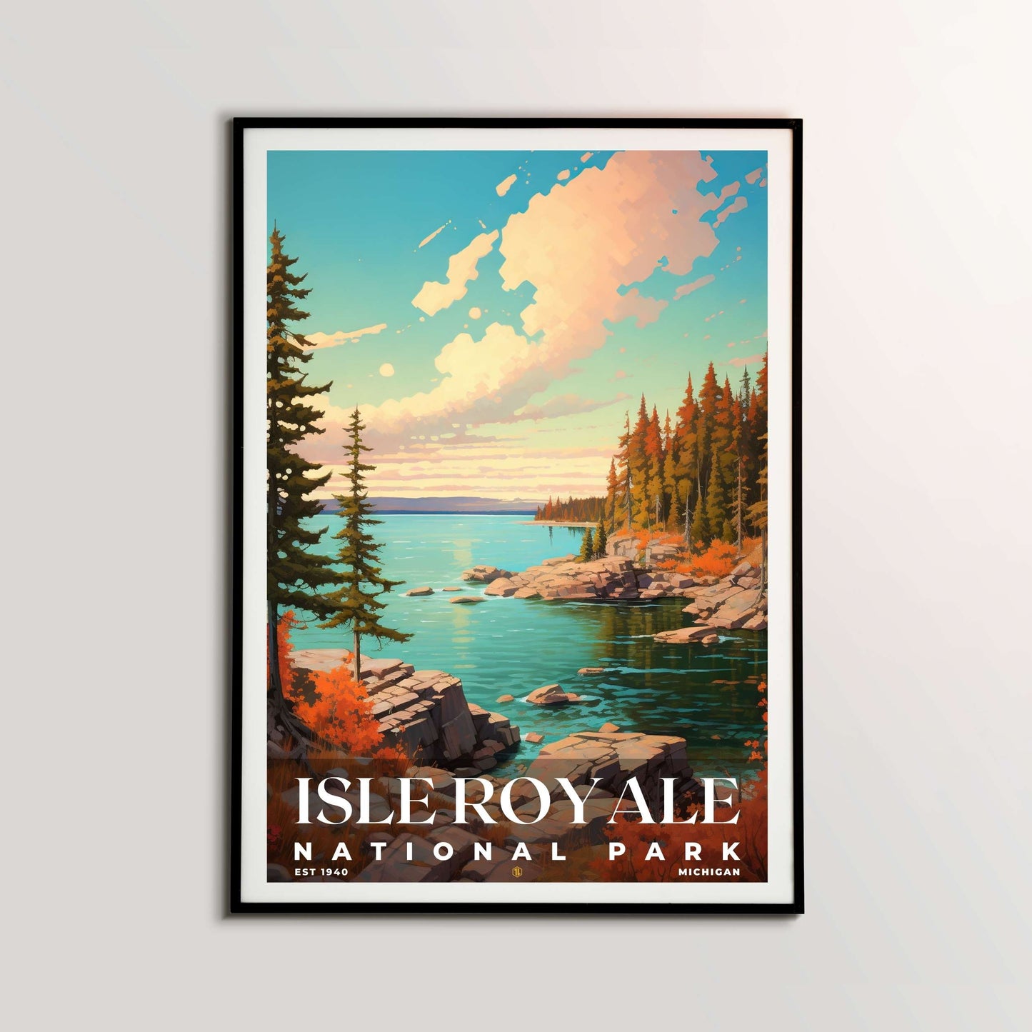 Isle Royale National Park Poster | S06