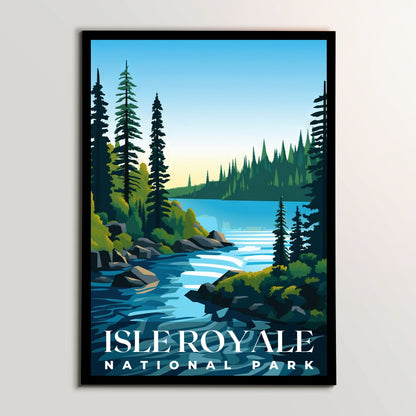 Isle Royale National Park Poster | S01