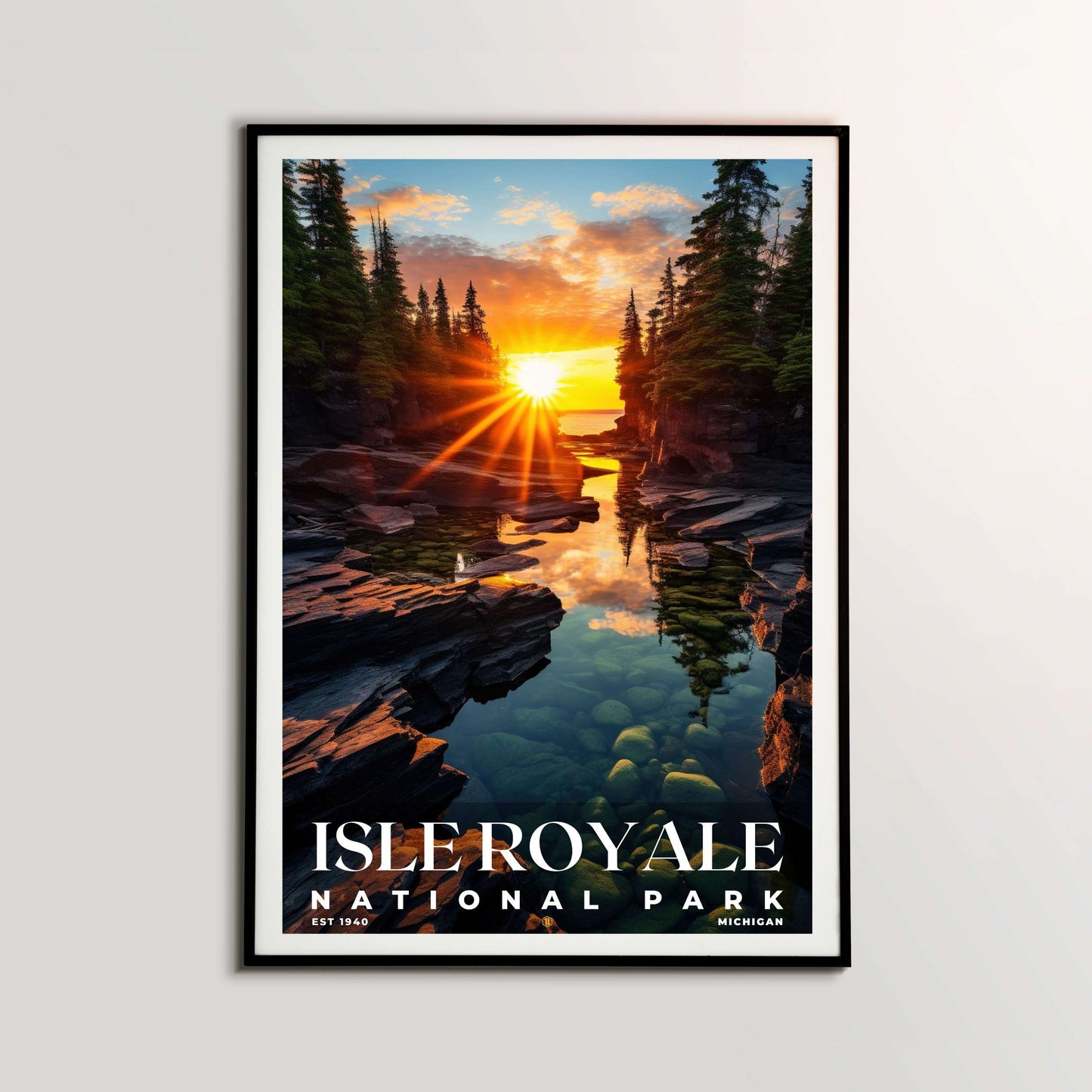 Isle Royale National Park Poster | S10