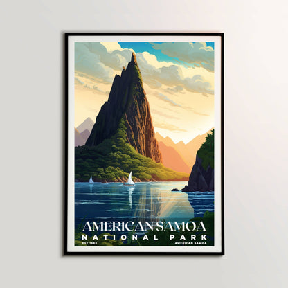 American Samoa National Park Poster | S03