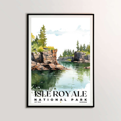 Isle Royale National Park Poster | S04